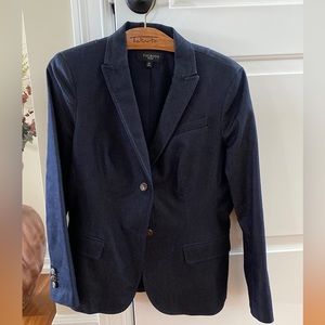 Talbots denim blazer